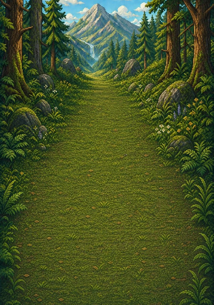 An ancient forest path from Wandering Bands